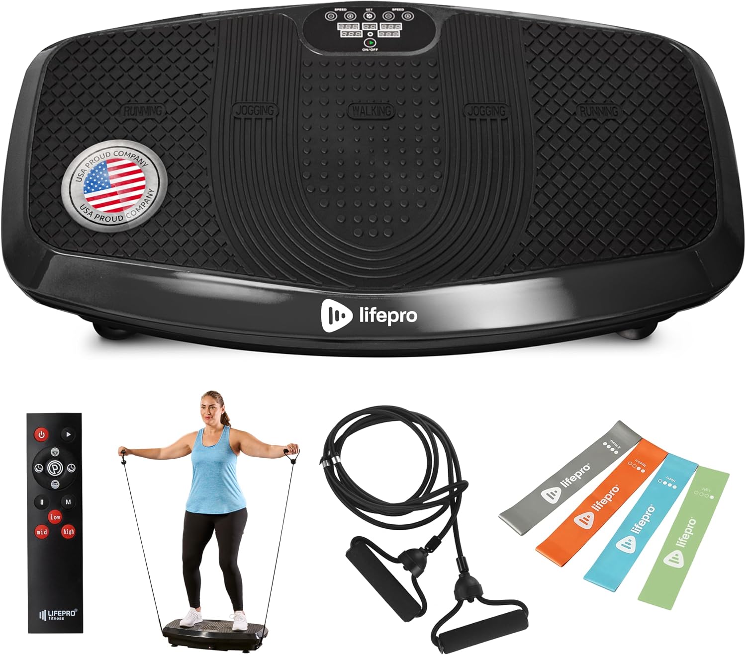 Detalle de Lifepro Vibration Plate Exercise Machine