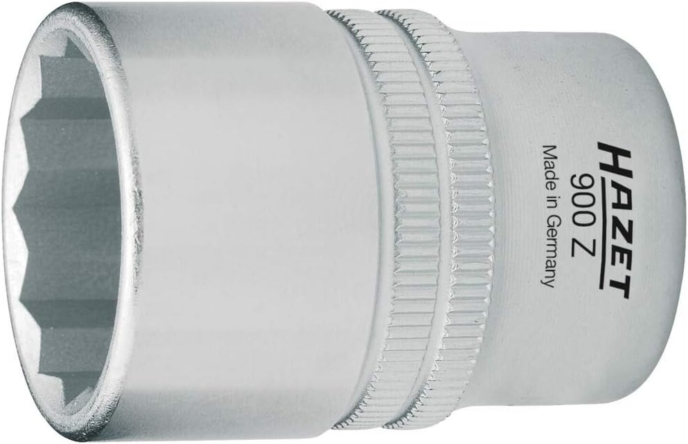 Detalle 1 de HAZET 900Z17 12角ソケットレンチ 差込角12.7mm・クロム仕上げ