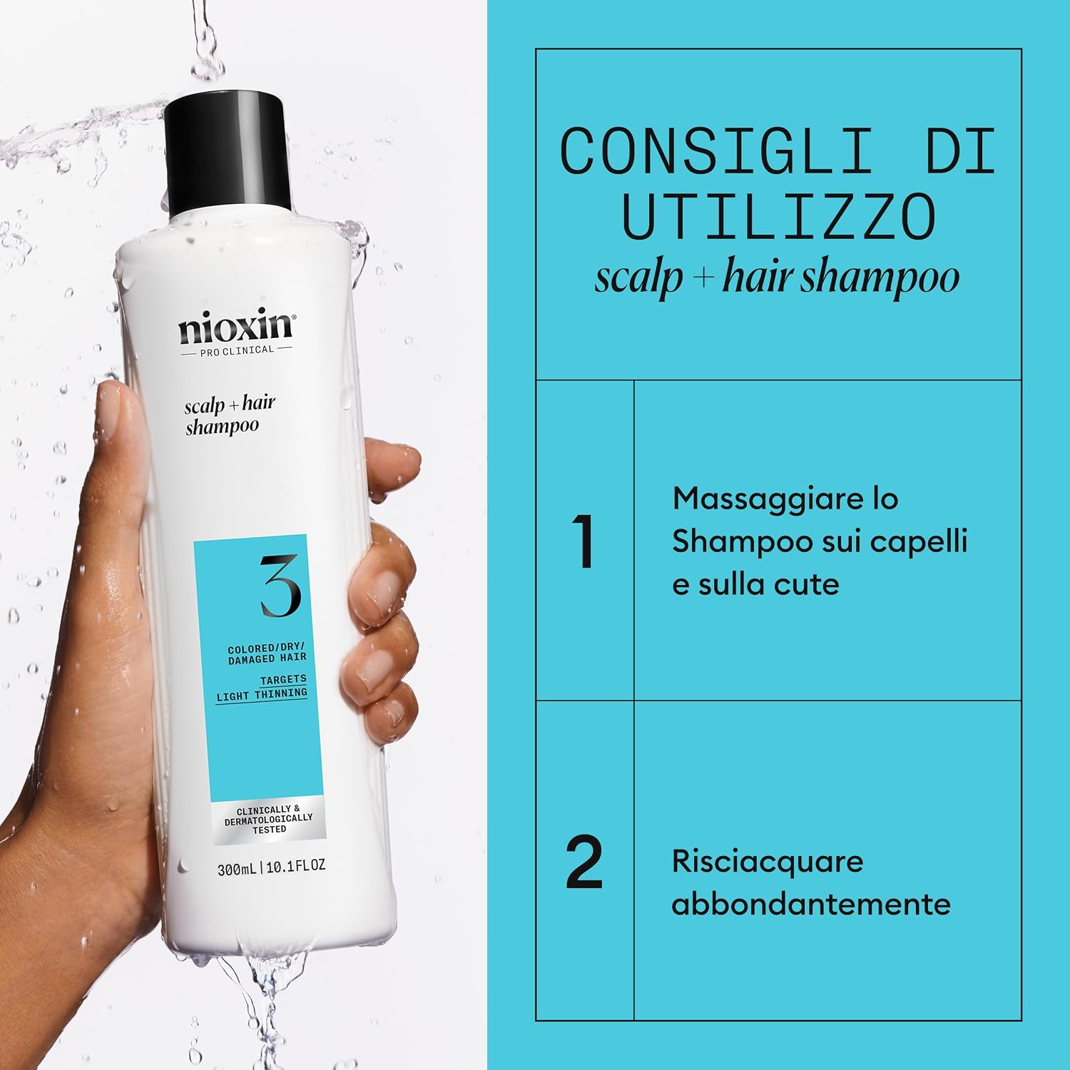 Thumbnail 4 de Nioxin Scalp + Hair Thickening Sistema 3 per capelli diradati