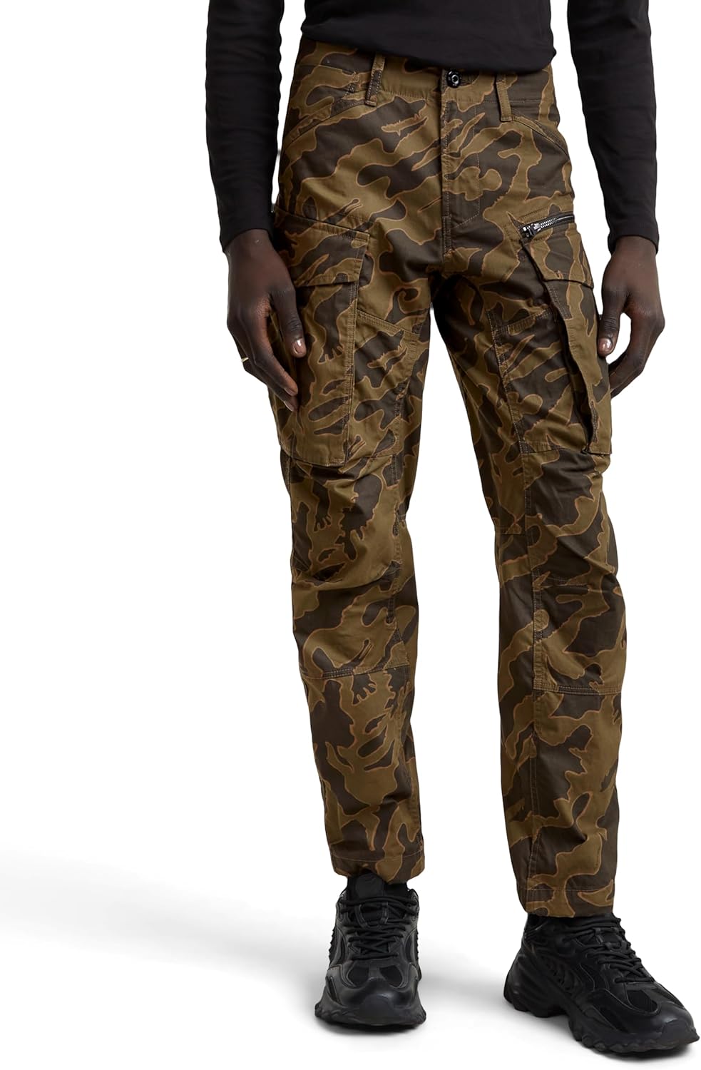 Detalle 2 de G-Star Herren Rovic Zip 3D Regular Tapered Pants – zipptauglich, schlicht und normaler Bund