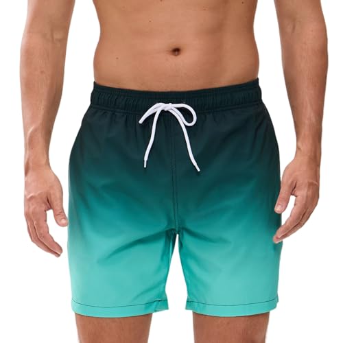 Detalle 2 de Decorie Bañador Hombre Secado Rápido con Forro de Malla y Bolsillos – Verde, L