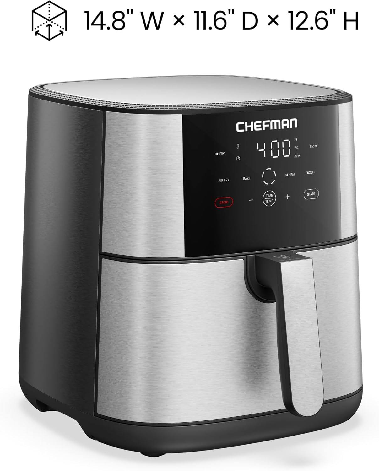 Thumbnail 6 de Chefman TurboFry Touch 8-Qt Air Fryer ⚡