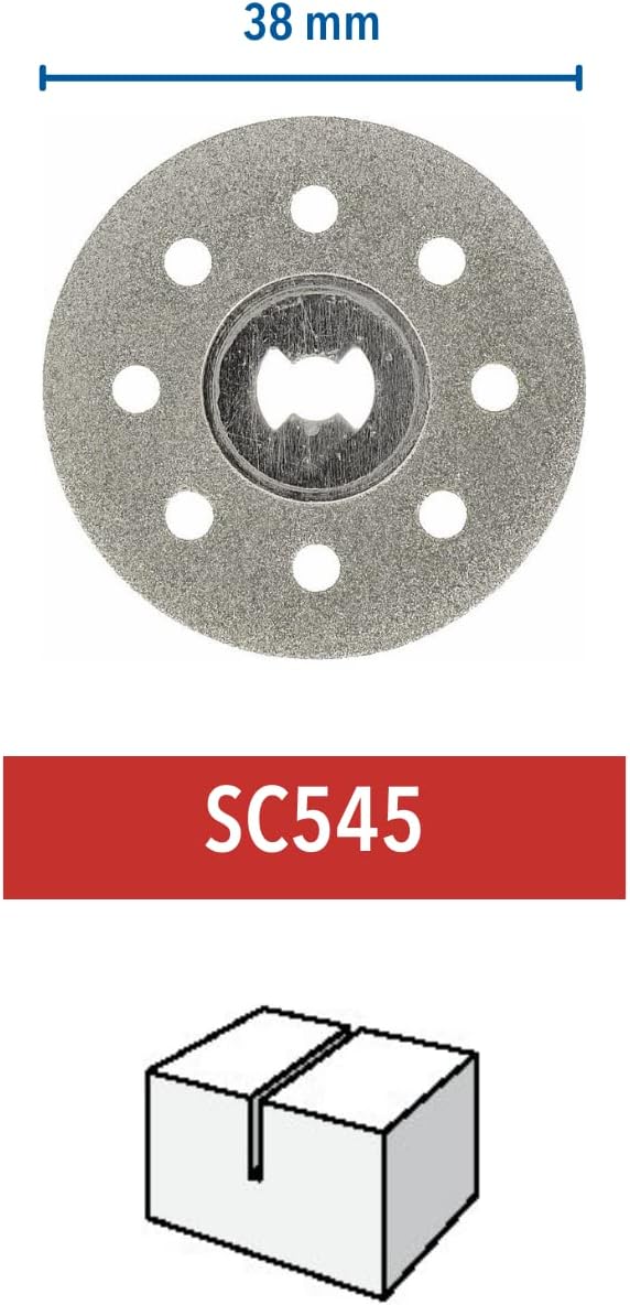 Thumbnail 2 de Dremel EZ SpeedClic SC545 Diamond Cutting Wheel
