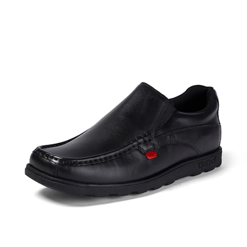 Detalle de Kickers Fragma Slip On Moc Toe Leather Shoes for Men