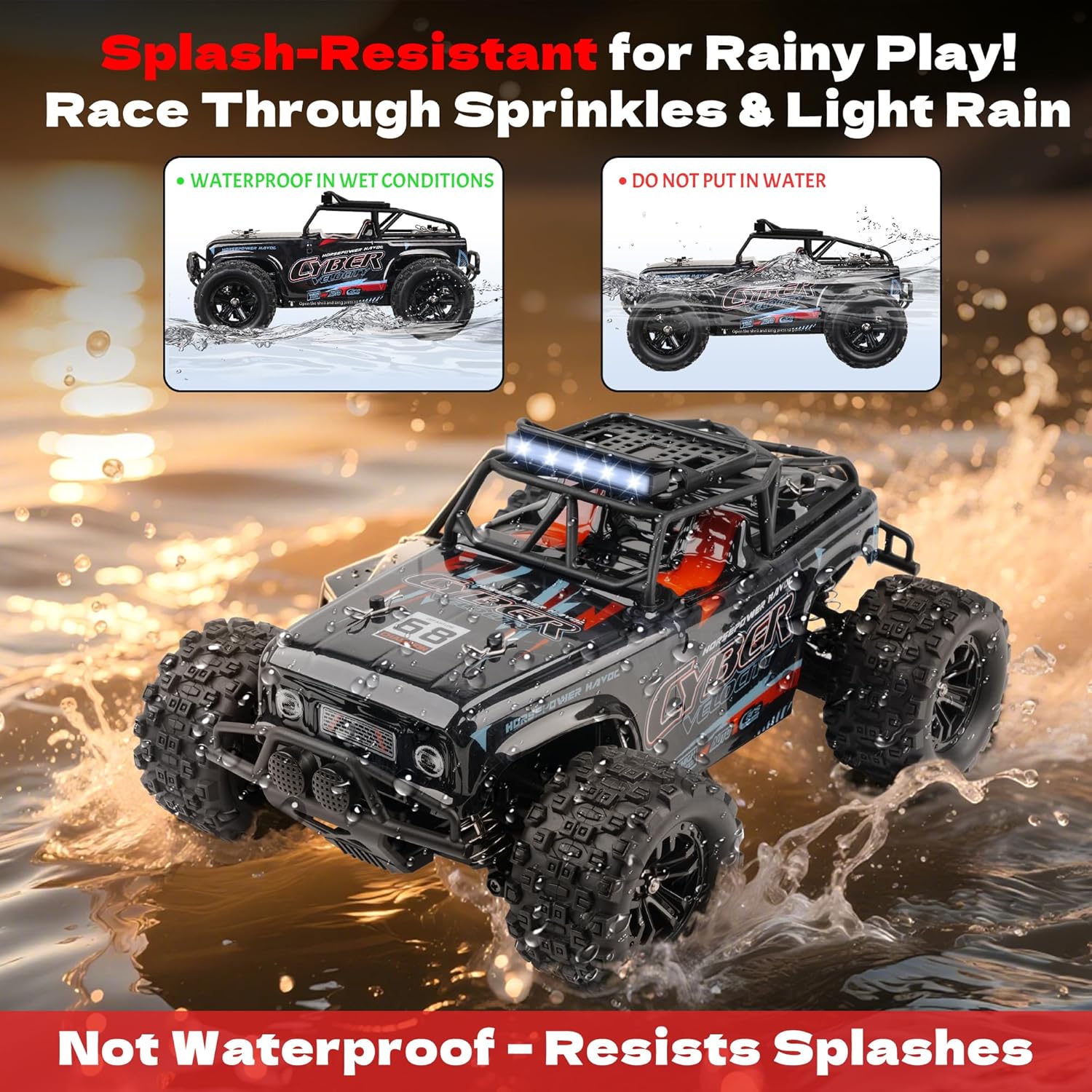 Thumbnail 5 de JOYTREKY Remote Control Car 1:18 4WD 40KMH