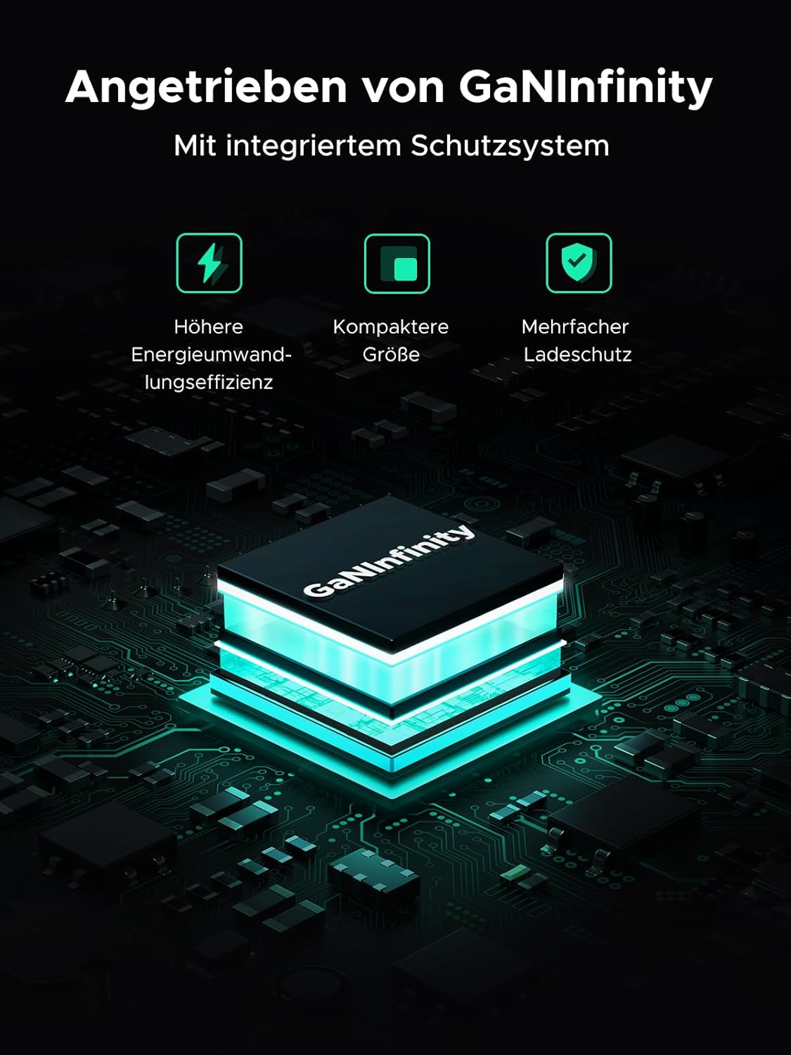 Detalle 2 de UGREEN Nexode 200W USB-C Ladegerät mit 4 Ports