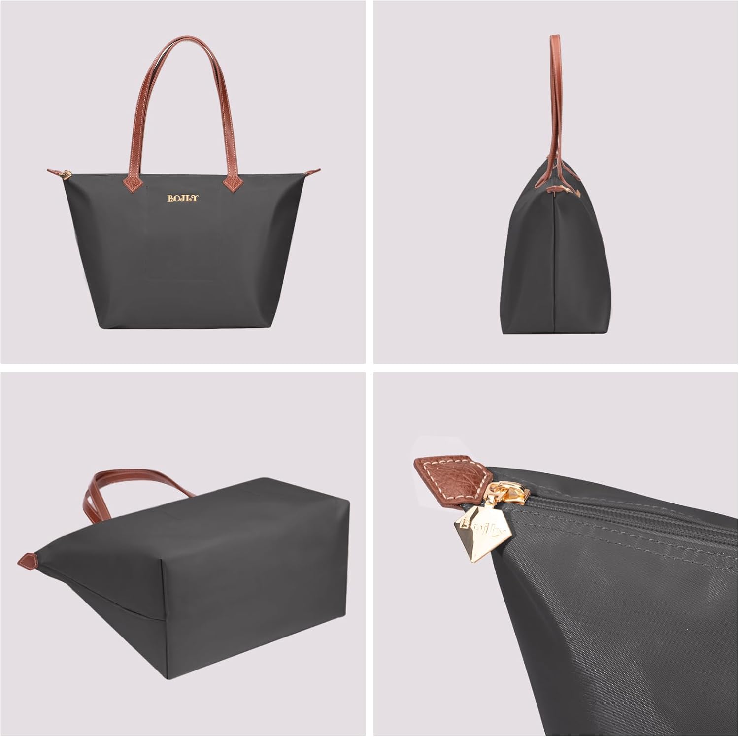 Thumbnail 5 de BOJLY Large Capacity Waterproof Tote Bag for Women – Foldable, Lightweight & Reusable