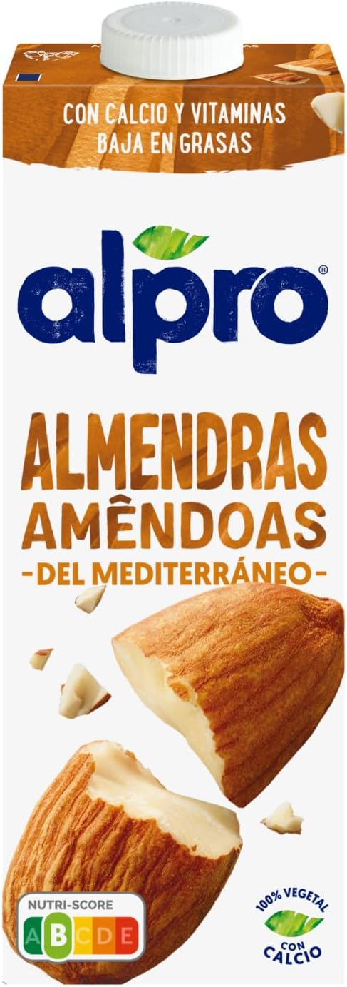 Detalle de Alpro Bebida de Almendras, Pack 6x1L 🥛