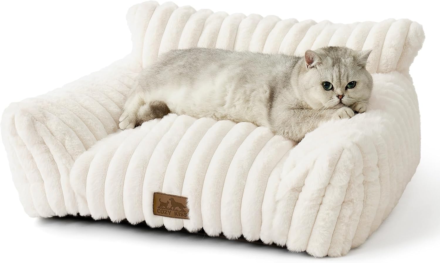 Detalle de COZY KISS Katzenbett 65x44x30 cm