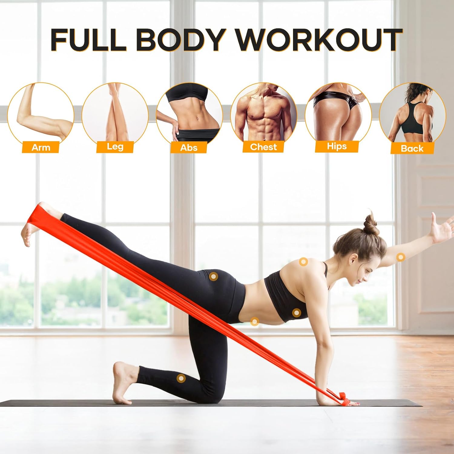 Detalle de Fokky 2M Resistance Band with 4 levels ๐งโ