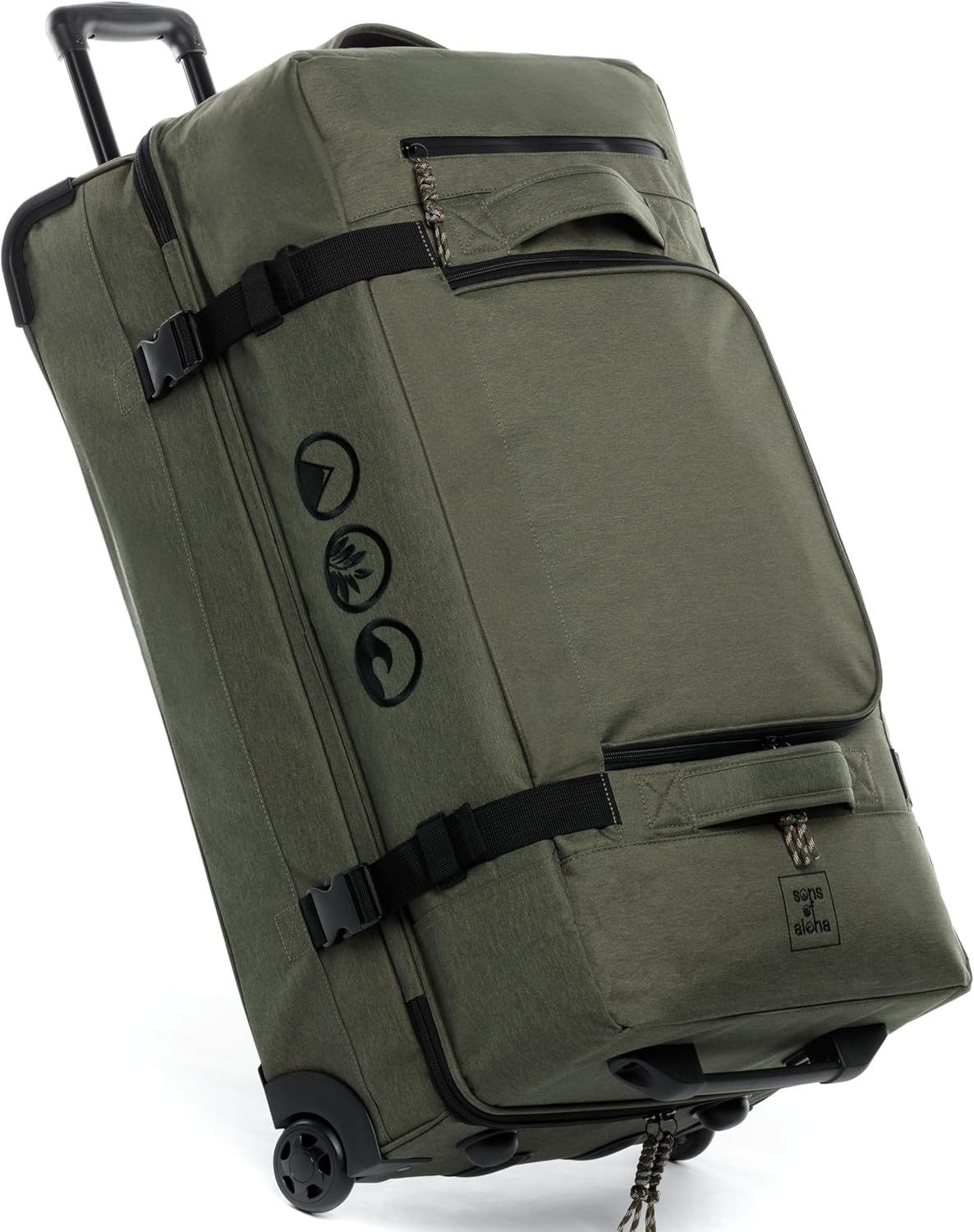 Detalle de Sac de Voyage à Roulettes Kane XXL Split Roller – 140 L, robuste et polyvalent