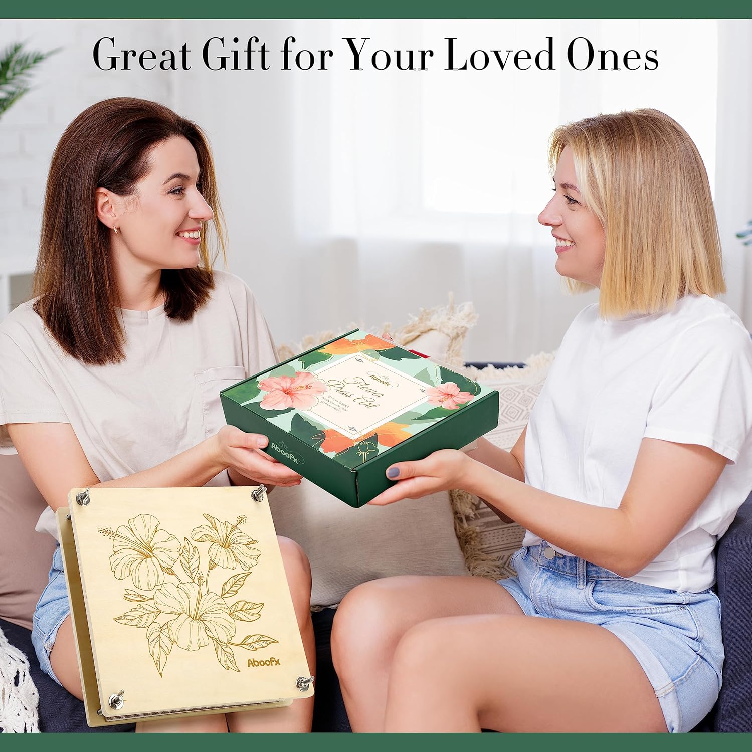 Thumbnail 2 de Aboofx Flower Press Kit (11x11) — 10-Layer Wooden Flower Press for Crafting, Drying & Preservation