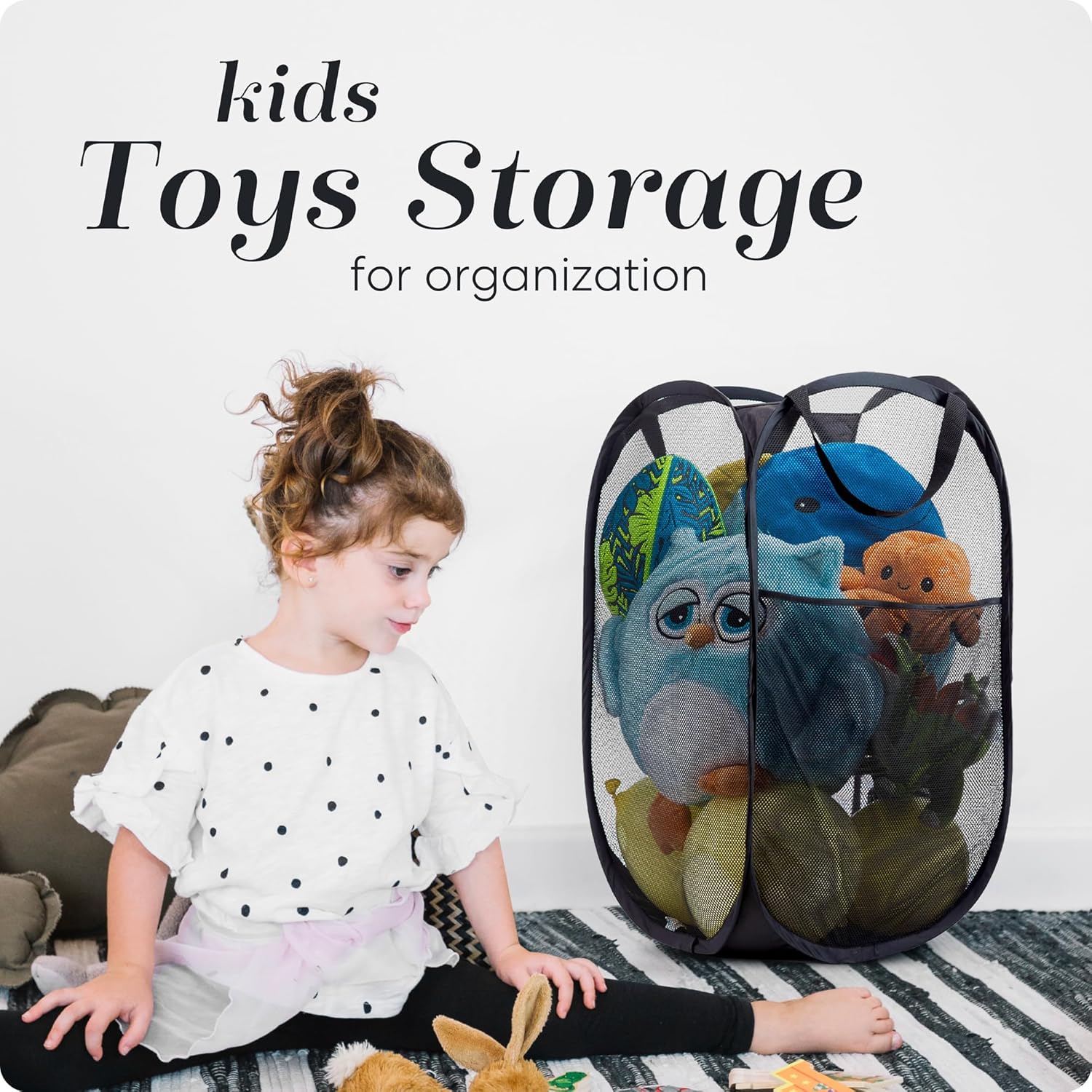 Thumbnail 5 de Handy Collapsible Mesh Hamper 2-Pack
