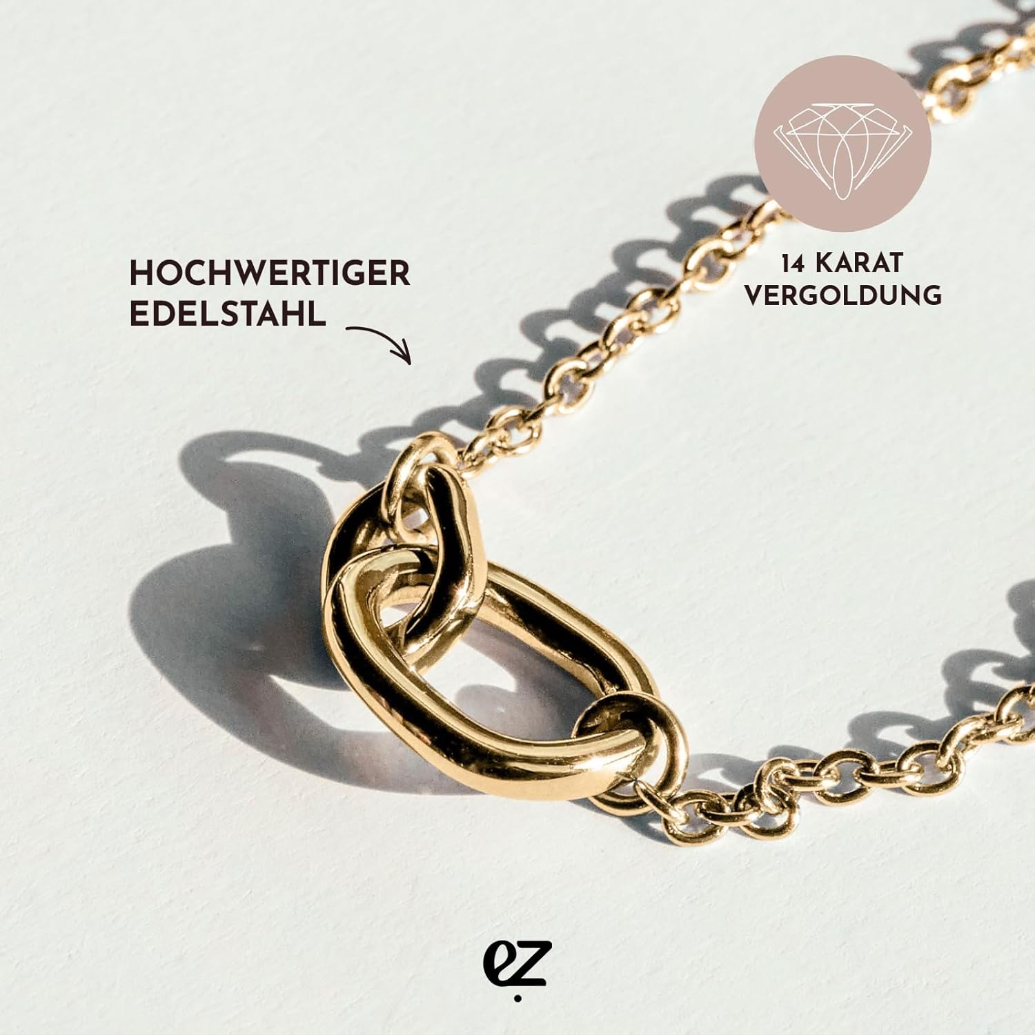 Thumbnail 2 de Echtzeit Damen-Armband mit Unendlichkeits-Symbol & Tropfenanhängern – filigranes Design für Solo- oder Layering-Look