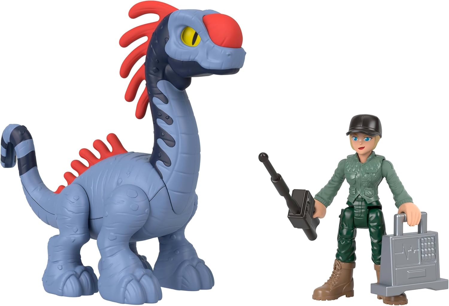 Thumbnail 6 de Imaginext Jurassic World La Rinascita: Set di 6 Action Figures con Lanciatore e Accessori
