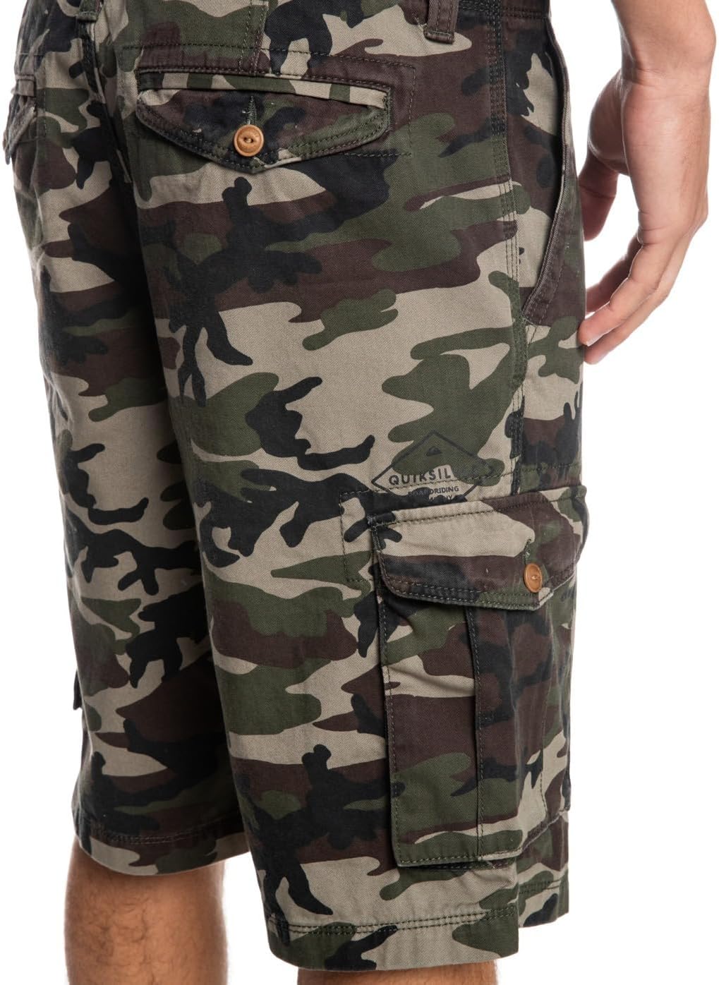 Thumbnail 6 de Quiksilver Crucial Battle 21" – Cargoshorts pour homme, sergé coton doux