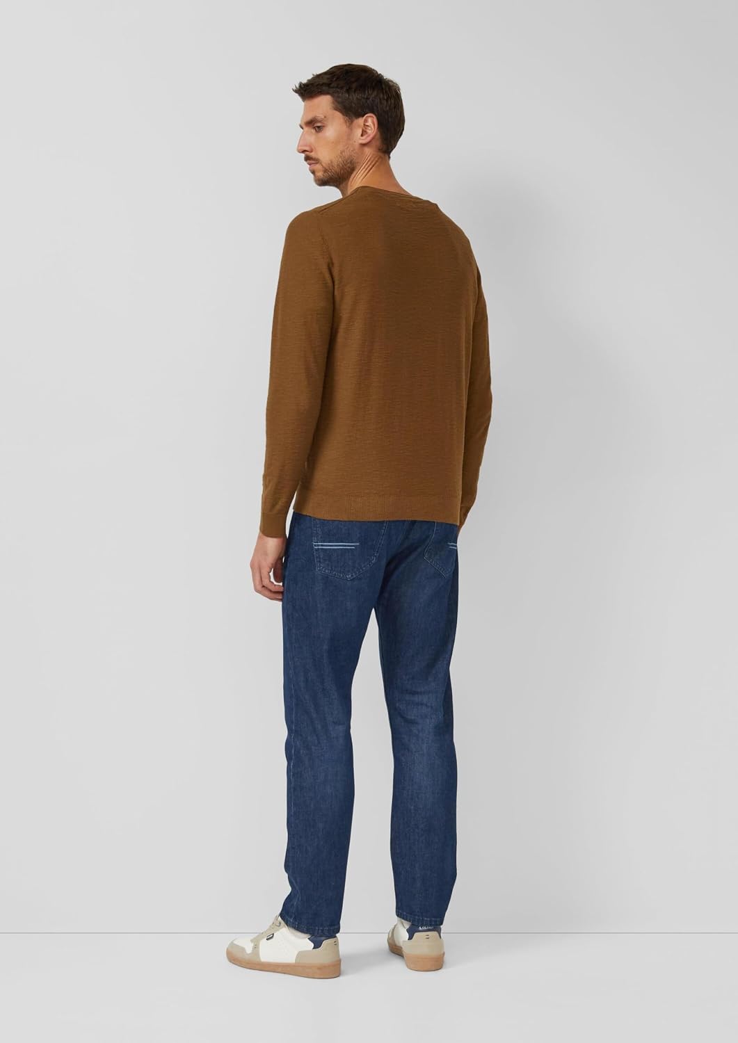 Thumbnail 6 de s.Oliver Strickpullover mit Flammgarnstruktur und Rollkante