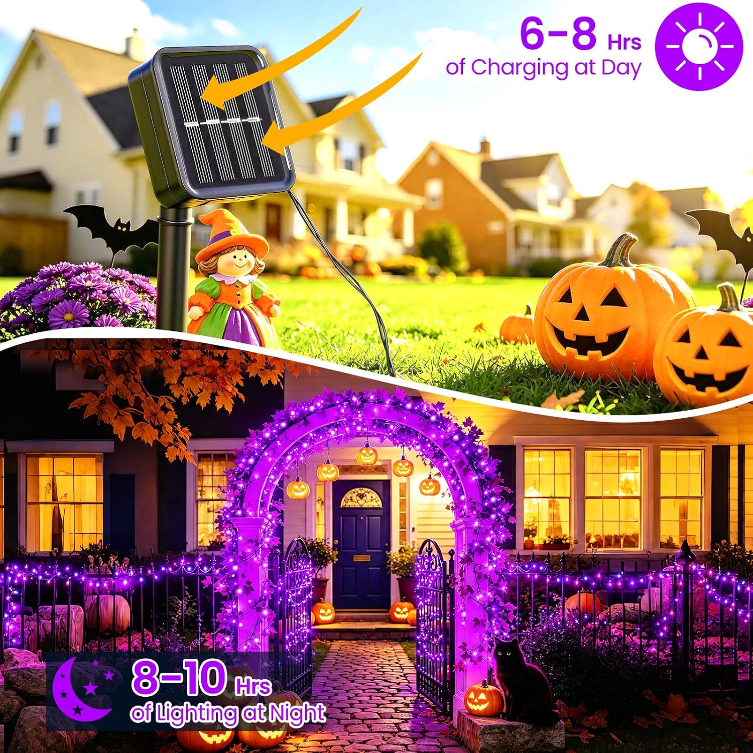 Thumbnail 5 de Moettany Solar String Lights, 100 LEDs