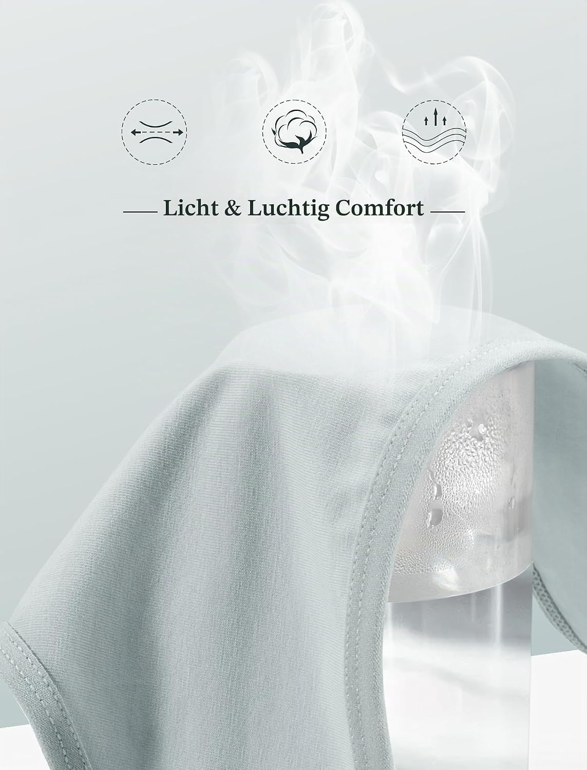 Detalle de VOENXE katoenen string voor dames, 5-pack Braziliaanse low-rise slips
