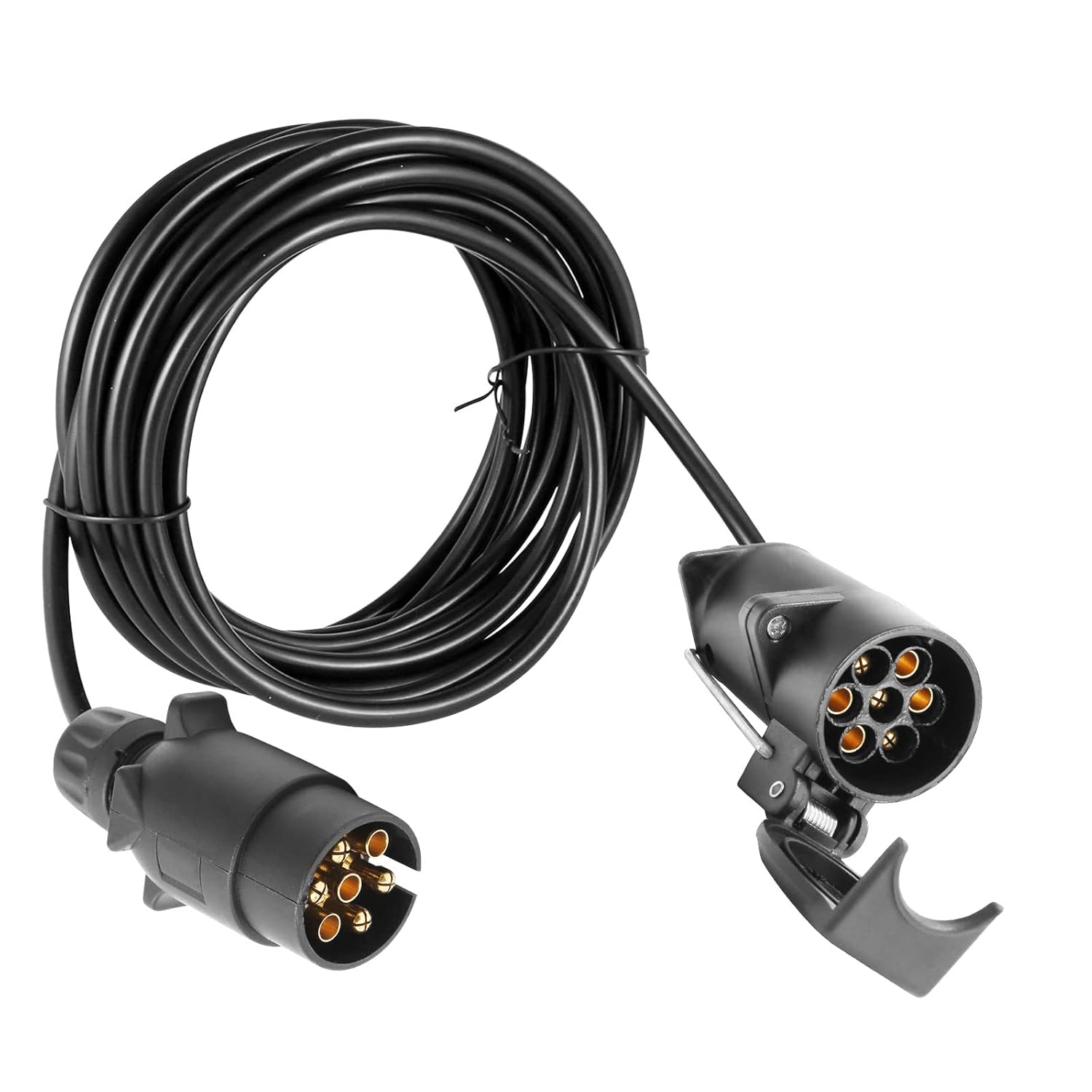 Detalle de DARKGUARD 7 Pin Trailer Plug Socket with 6M Extension Lead