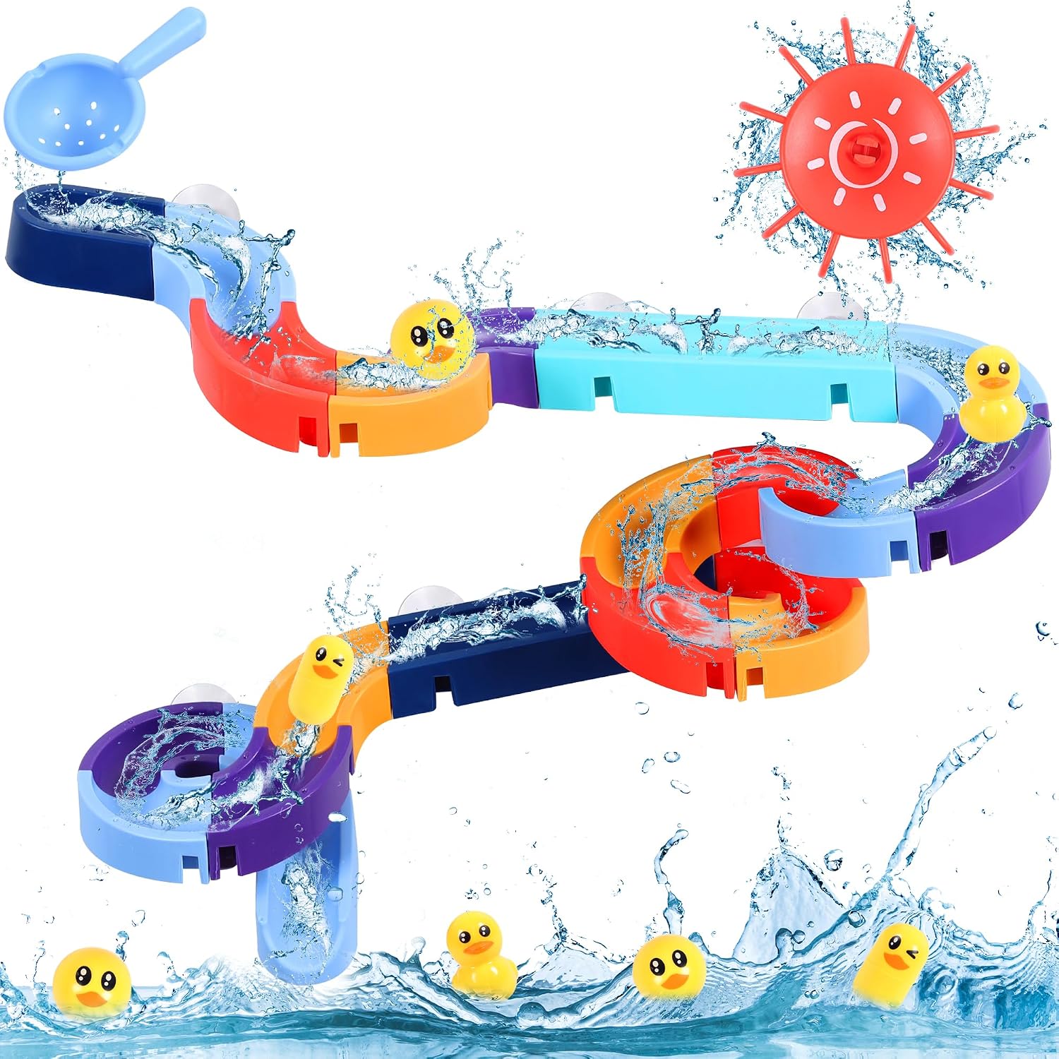 Detalle de Bath Toys Toddler Bath Track Game for 3+