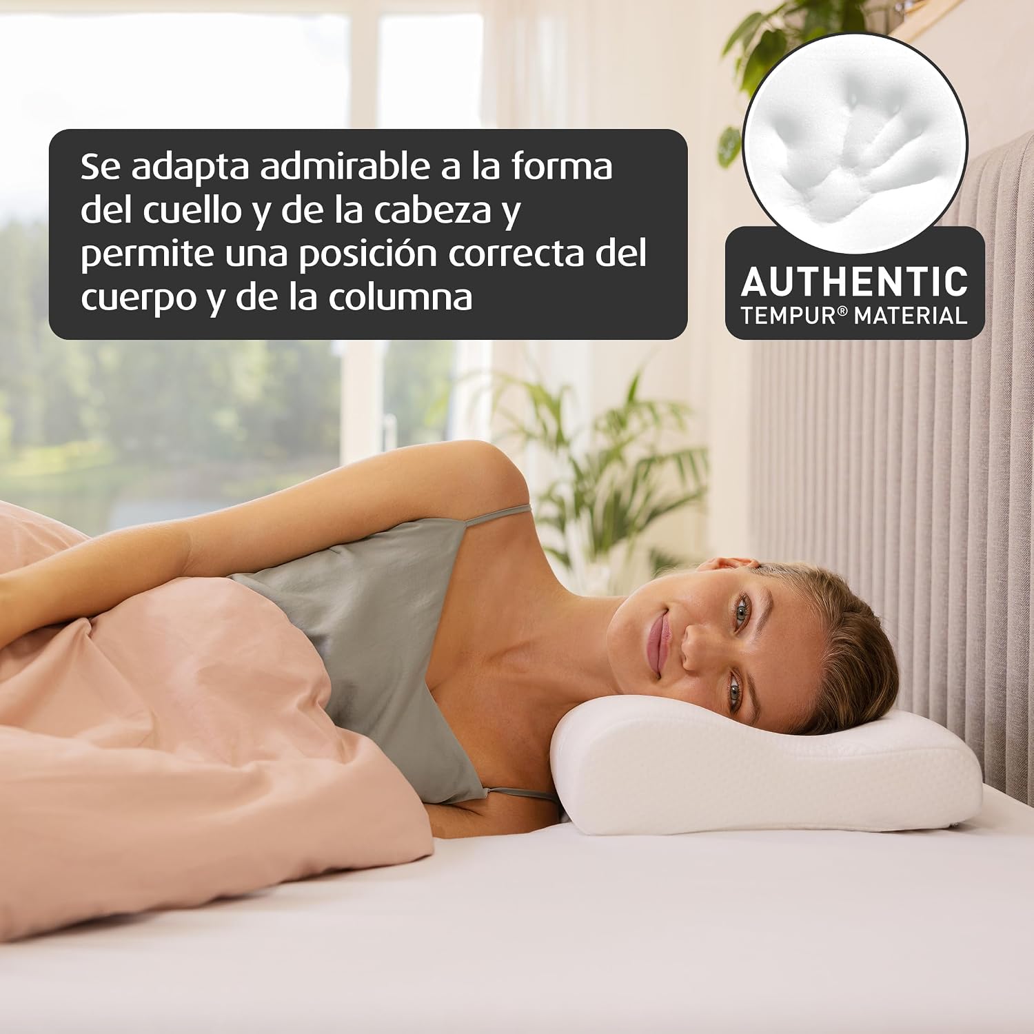 Thumbnail 6 de TEMPUR Original Almohada Cervical Viscoelástica Queen 😊