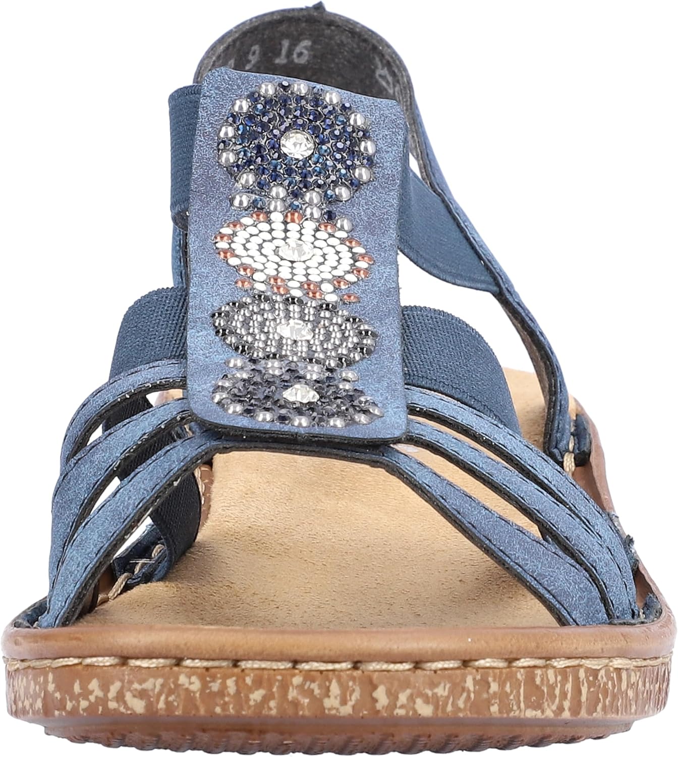 Detalle de Rieker 628g9 Sandale Femme: confort et durabilité pour l’été