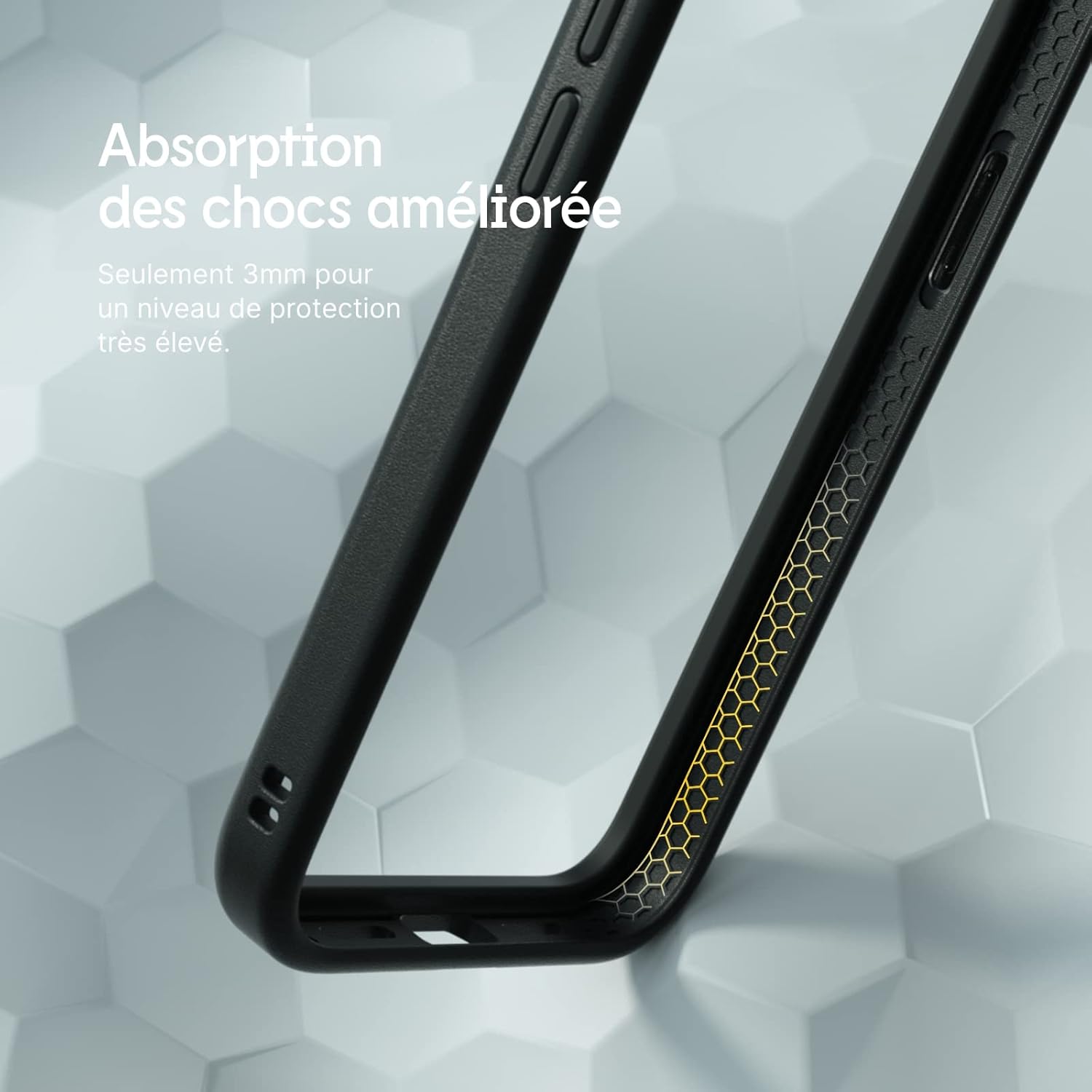 Thumbnail 2 de RhinoShield Coque modulaire Mod NX pour iPhone 12/12 Pro – MagSafe, personnalisable, Graphite