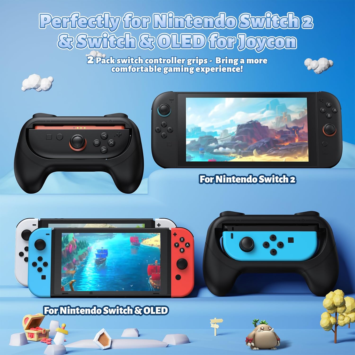 Thumbnail 2 de FASTSNAIL Switch 2/1 Griffe Controller, 2er Schwarz