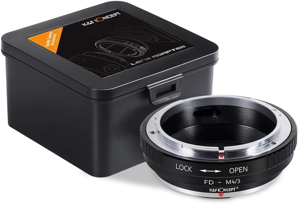 Detalle de K&F CONCEPT FD-M4/3 Objektivadapter – Canon FD/FL auf Micro Four Thirds (MFT)