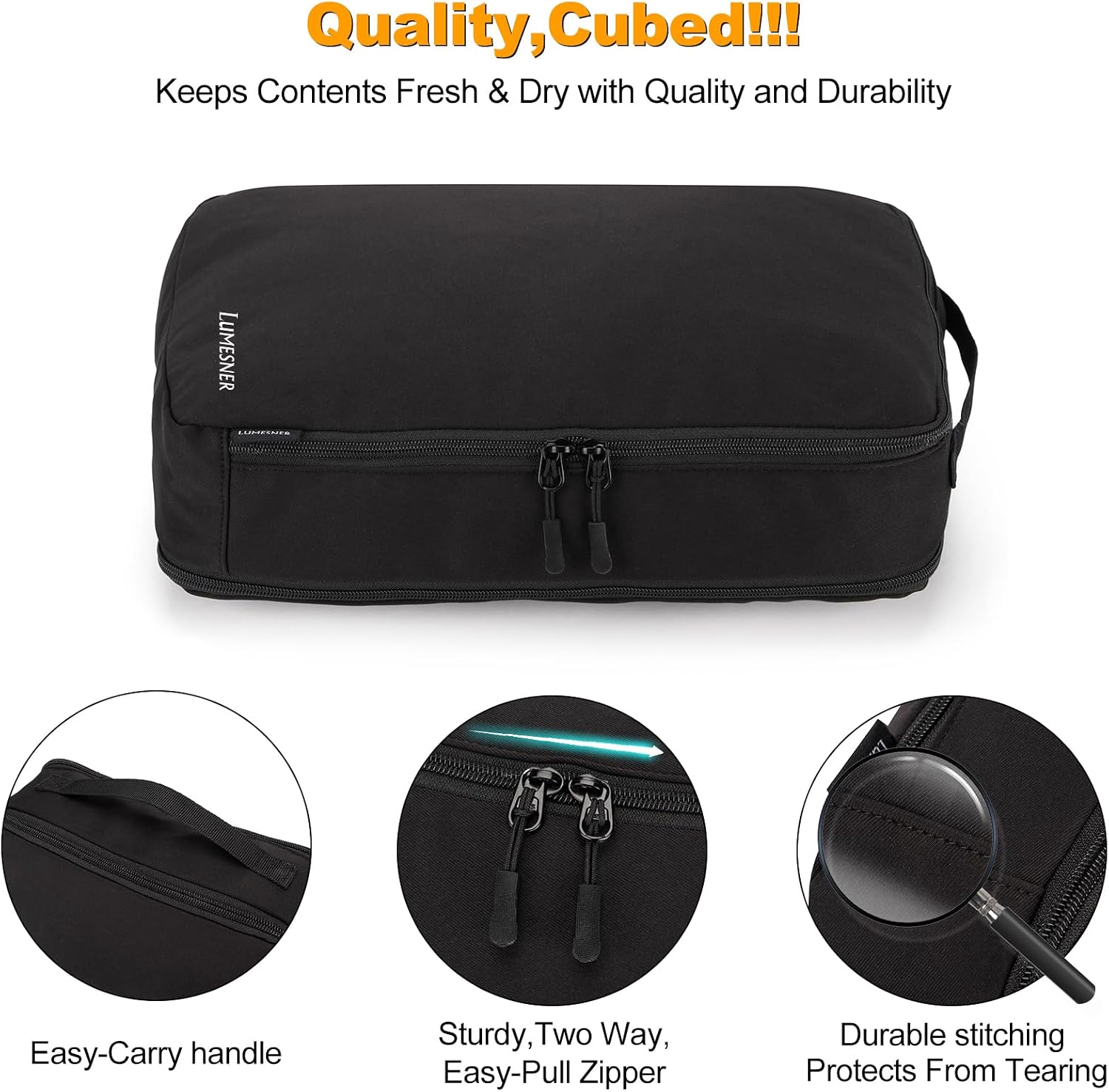 Thumbnail 5 de Lumesner Compression Packing Cubes 8-piece