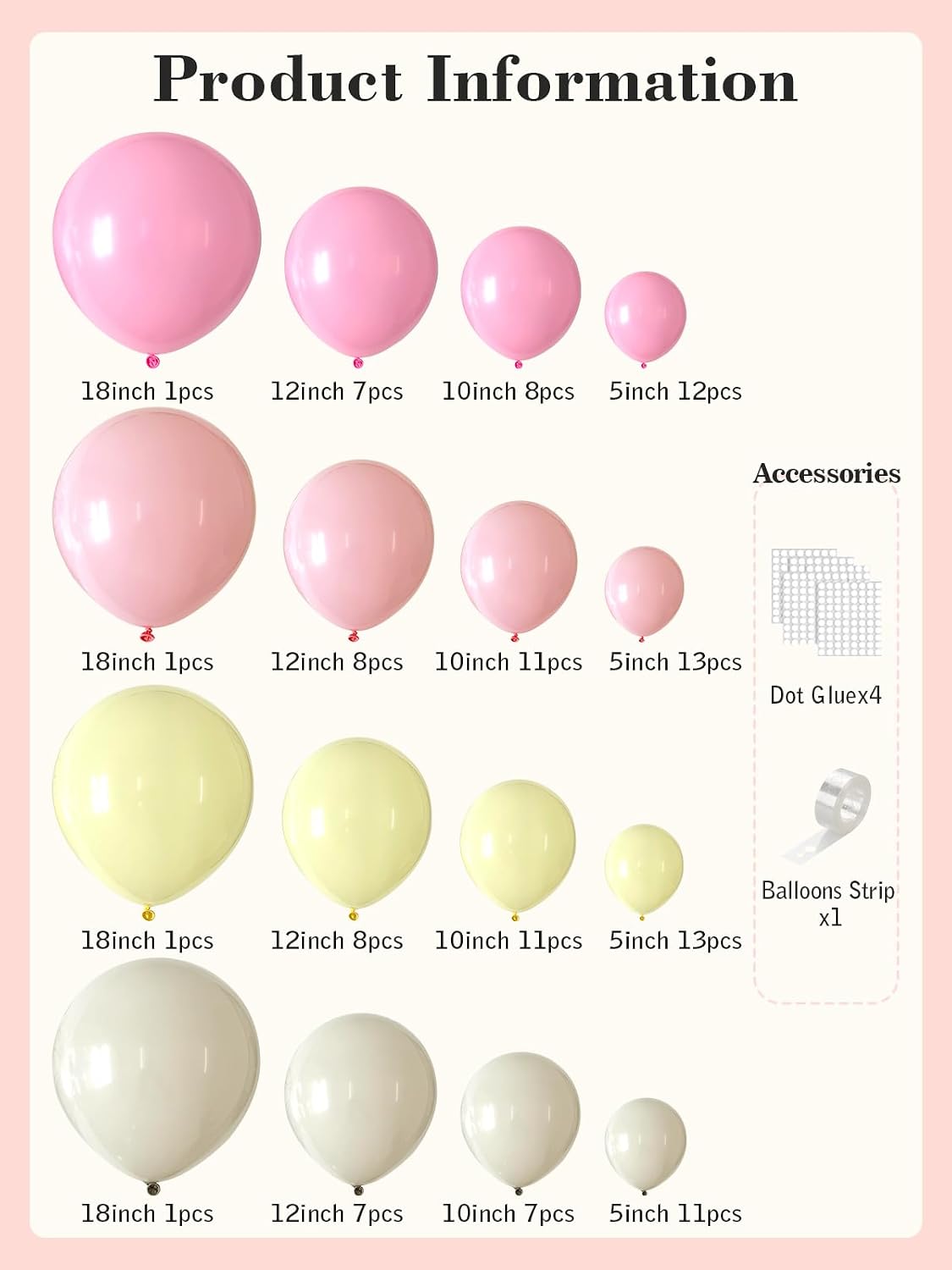 Thumbnail 2 de Balloon Arch Kit, Latex