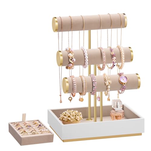 Detalle de SONGMICS porte-bracelets à 3 niveaux