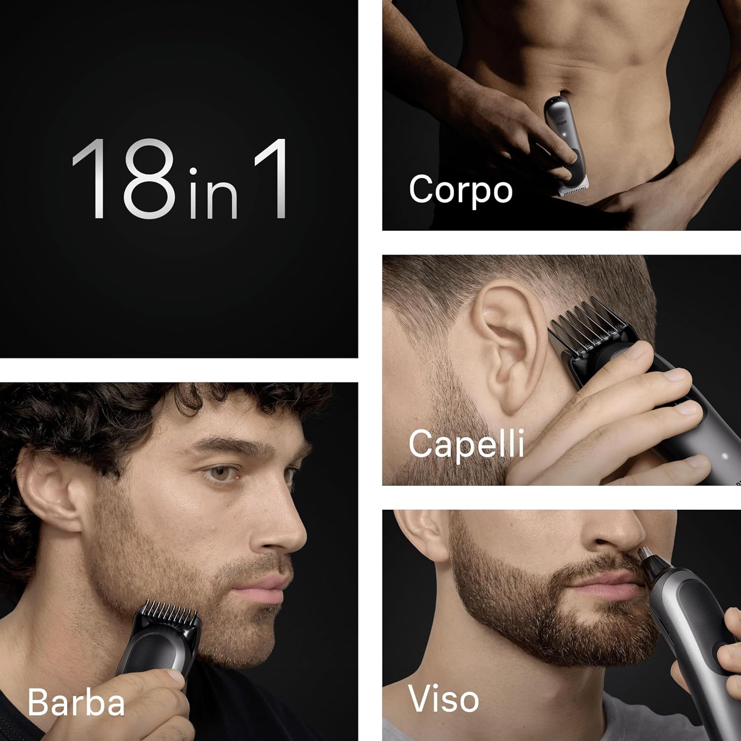 Detalle de Braun AIO7585 rifinitore 120 min 🪒