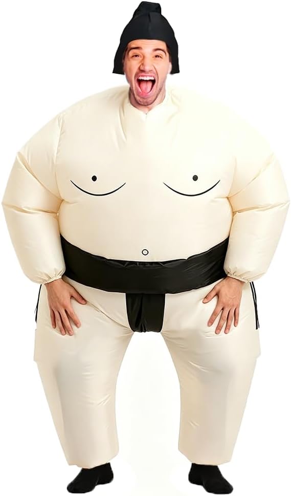 Detalle de Rafalacy Inflatable Sumo Wrestler Costume