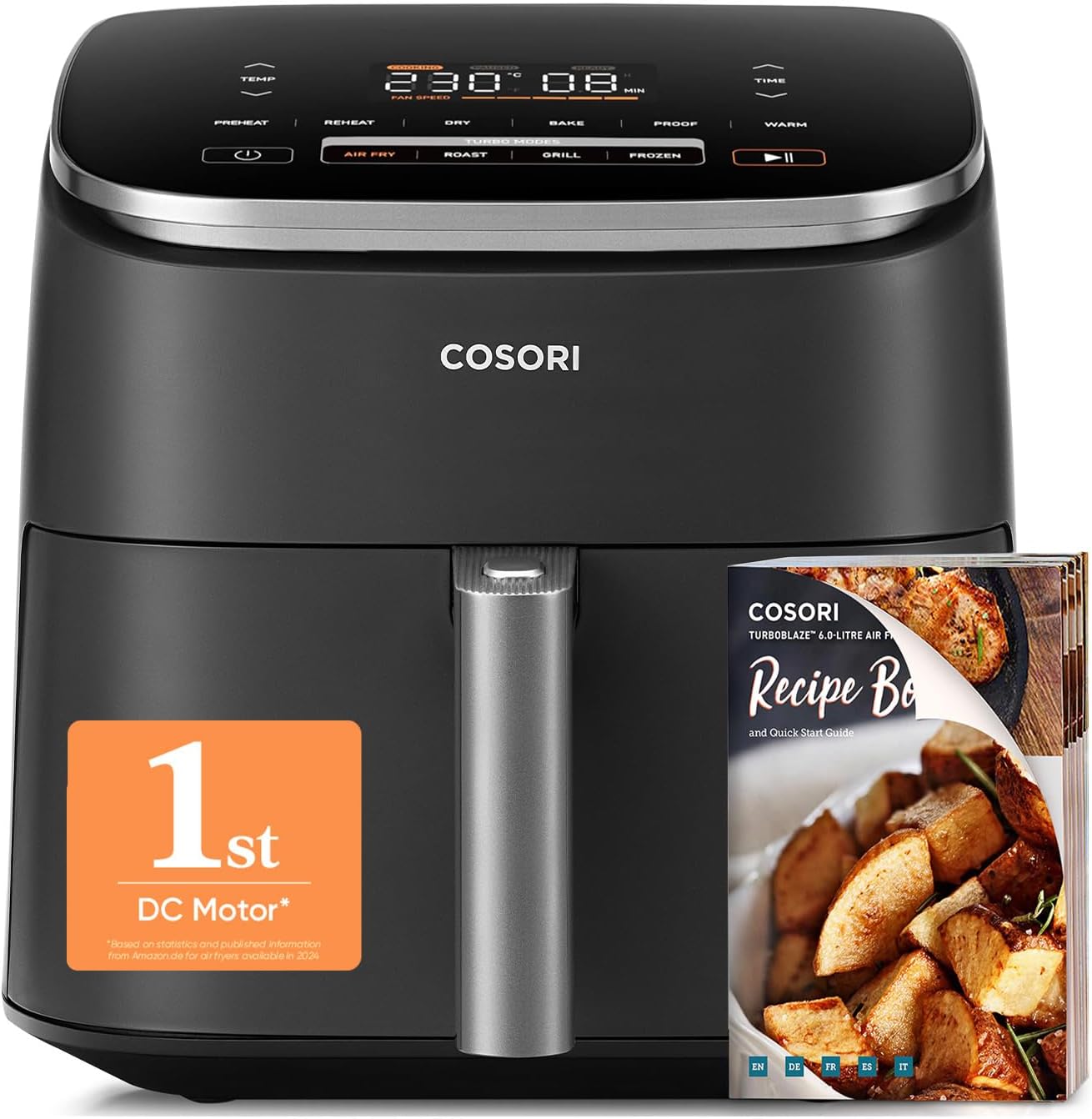 Detalle de COSORI TurboBlaze 6L air fryer