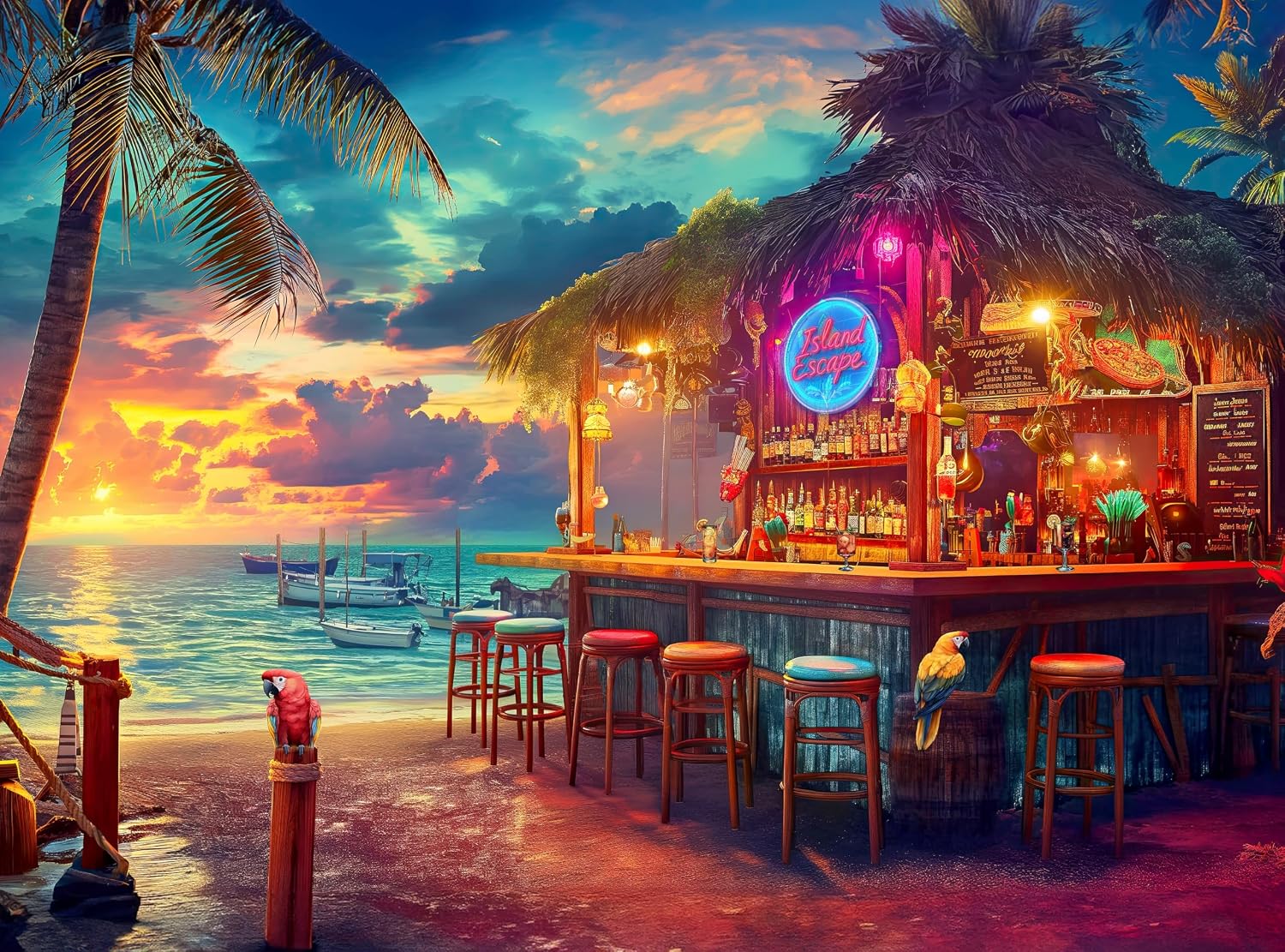Detalle de Prime Time Puzzles 1000 Piece Jigsaw Puzzle