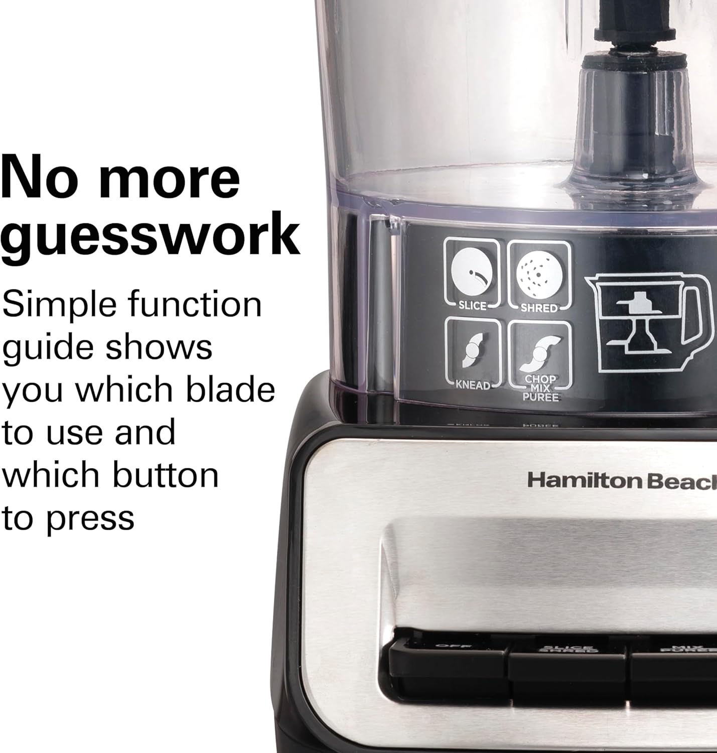 Thumbnail 6 de Hamilton Beach 14-Cup Stack & Snap Food Processor 🍽