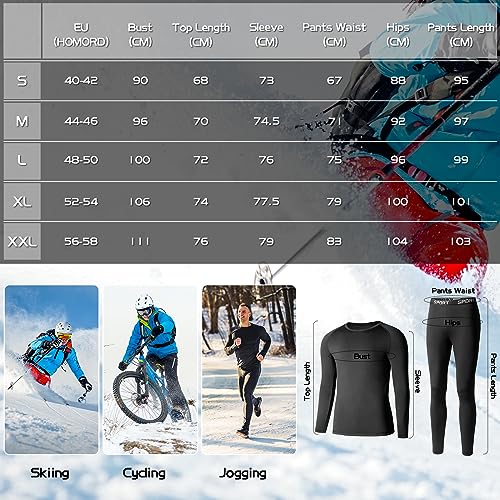 Detalle 2 de Homord Ropa Térmica Hombre Frío