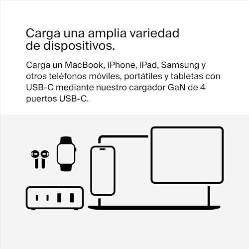 Thumbnail 7 de Belkin Estación de Carga Rápida USB GaN 108W ⚡