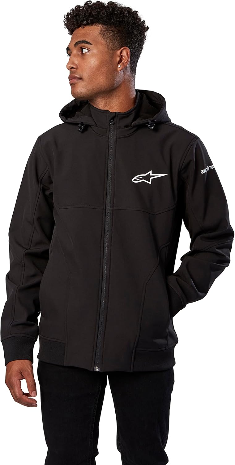 Detalle de Alpinestars 1232-11000-10-S – kurtka softshell uniseks 5K z DWR i odpinanym kapturem