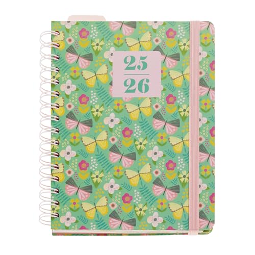 Miquelrius Agenda Butterfly Garden Día página 170×218 mm 📓