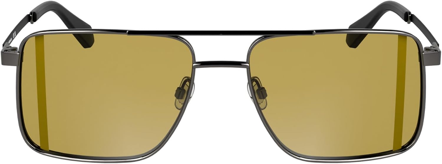 Lunettes unisexe Calvin Klein Jeans modèle C – Dark Ruthenium (verre 58, pont 17)