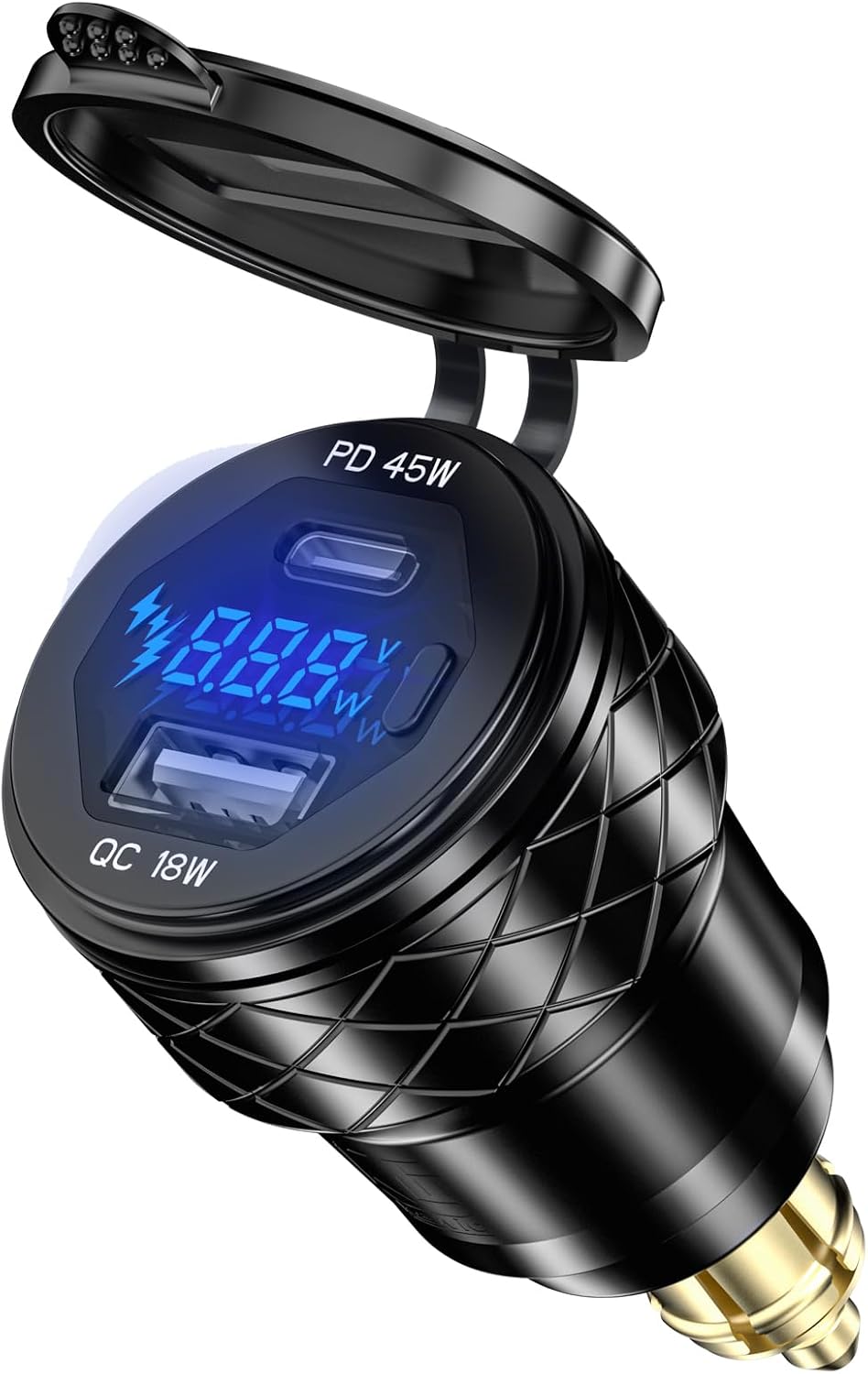 Detalle de 45W PD USB Din Hella Steckdose für BMW Motorrad