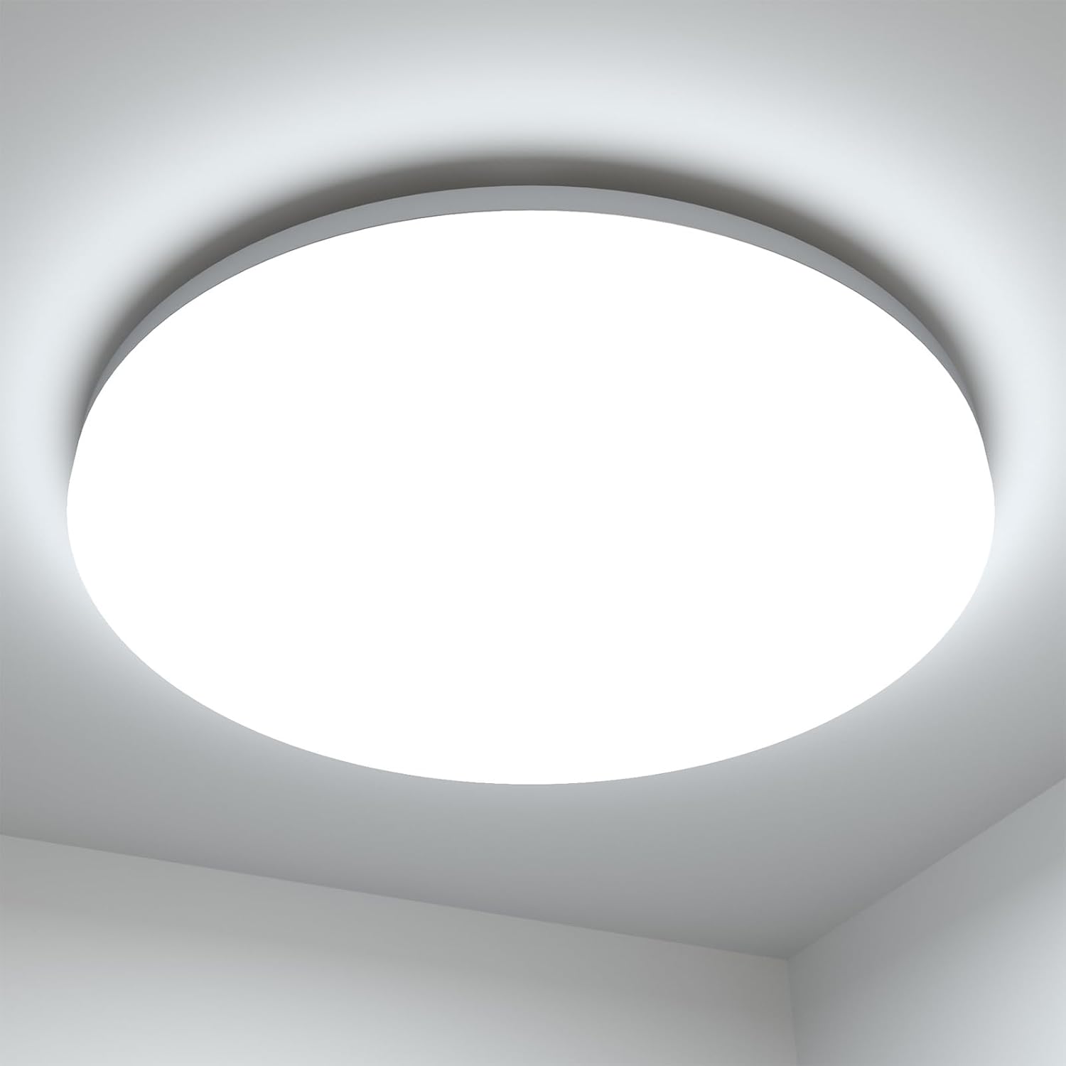 Detalle de Lepro LED Ceiling Light 15W 1500LM Daylight 5000K IP54 Flush Mount Ø22cm