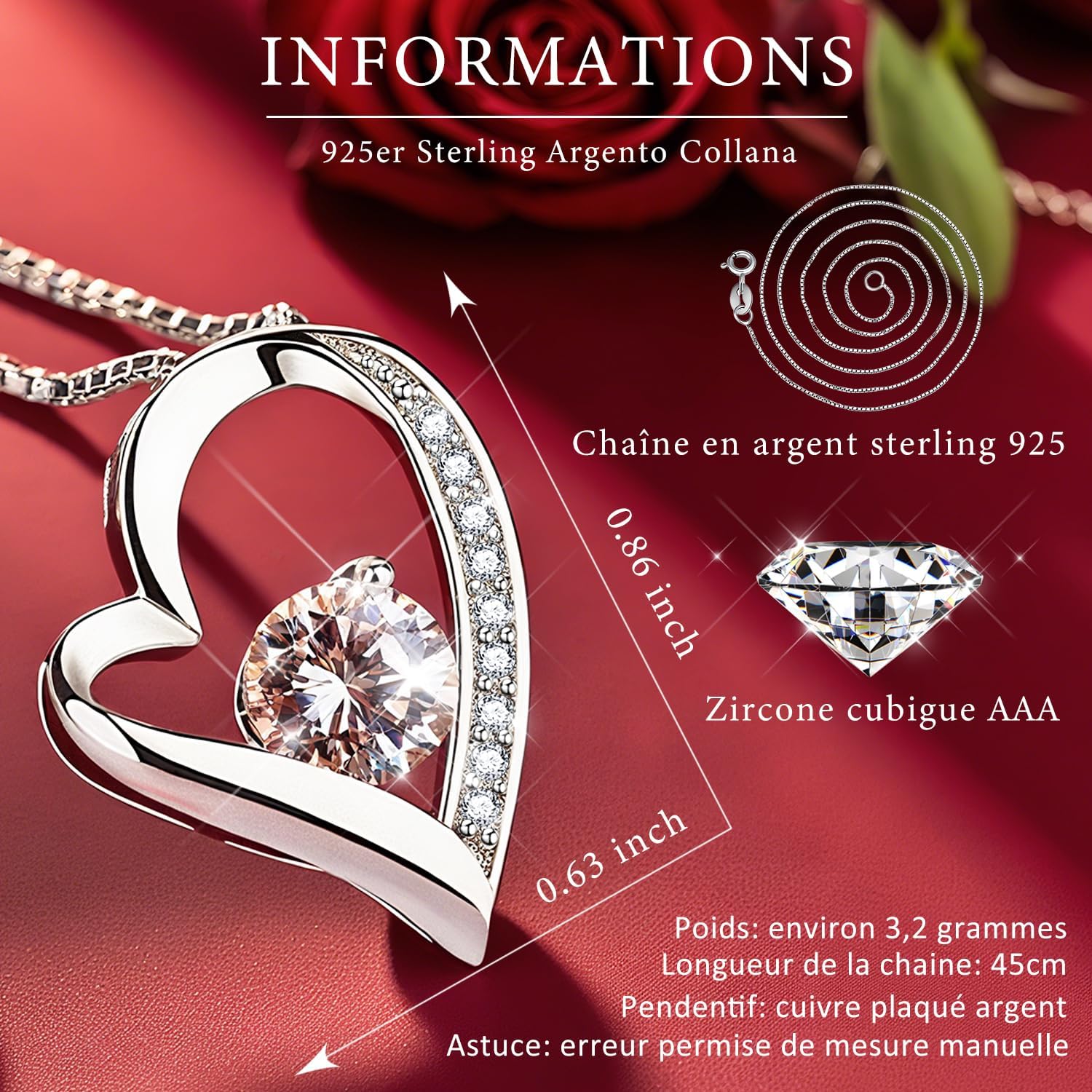 Detalle 2 de SWEETIME Rose eternelle 3" cadeau floral đč