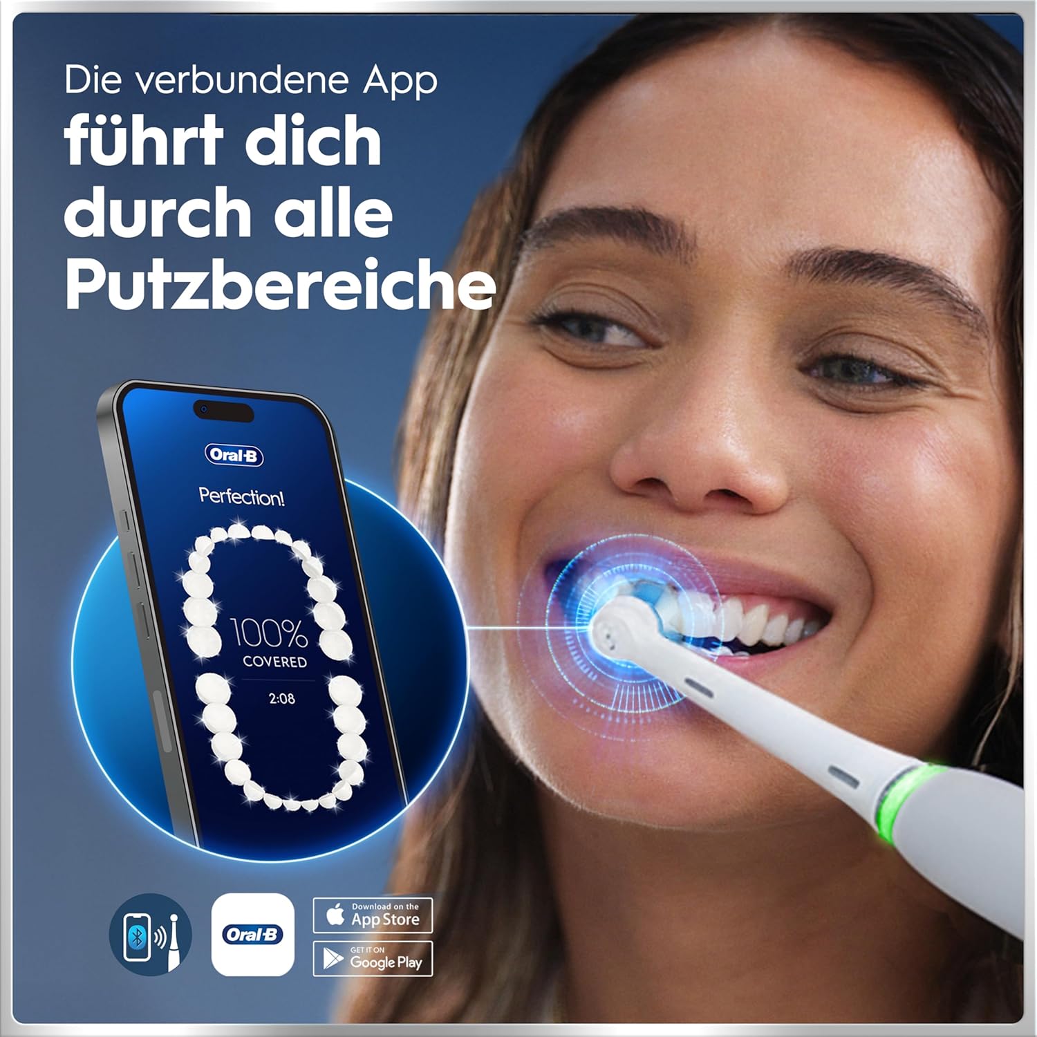 Thumbnail 2 de Oral‑B iO Series 6 Plus Sensitive Edition elektrische Zahnbürste