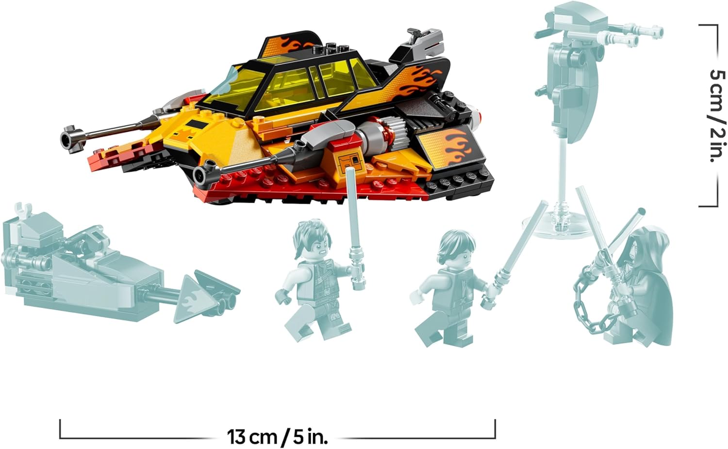 Thumbnail 6 de LEGO 75414 Snowspeeder Force Burner 🚀