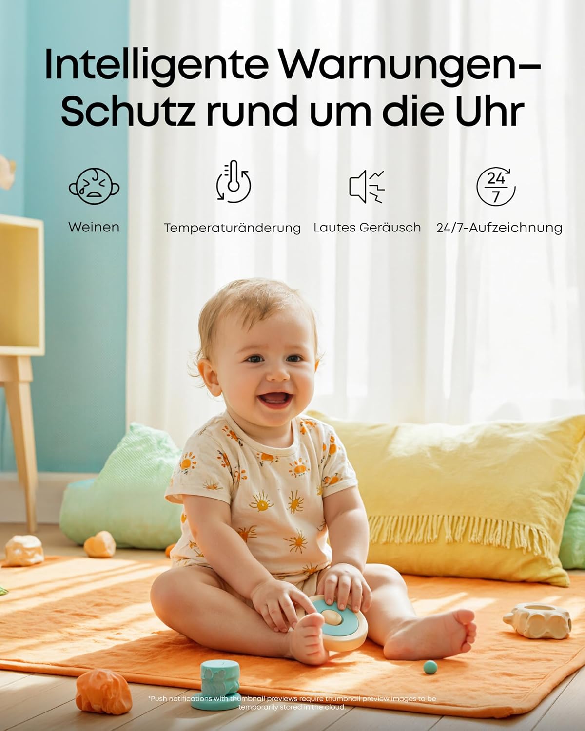 Thumbnail 5 de eufy C10 Babyphone 2K mit 12 Std Akku