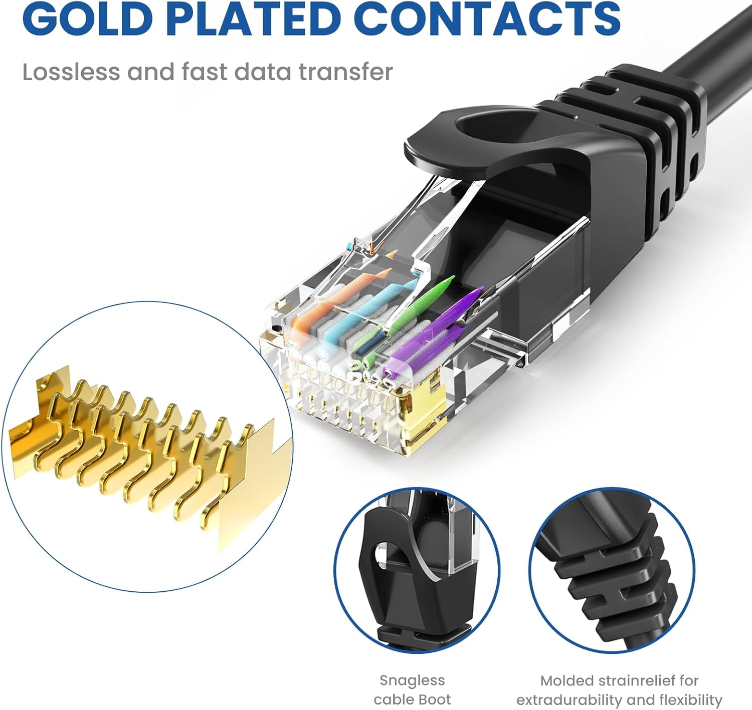 Thumbnail 2 de Ultra Clarity Cables Cat6 Ethernet Cable 30M